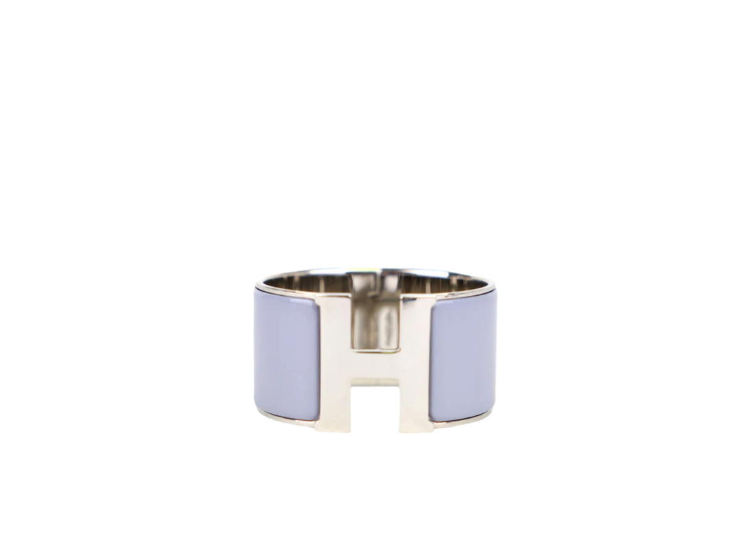 Hermes Hermes Clic Clac H Bracelet Pastel Purple