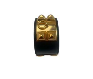 Buy Hermes Collier De Chien Leather Bracelet Black at Sasom – Authentic and Ready to Ship