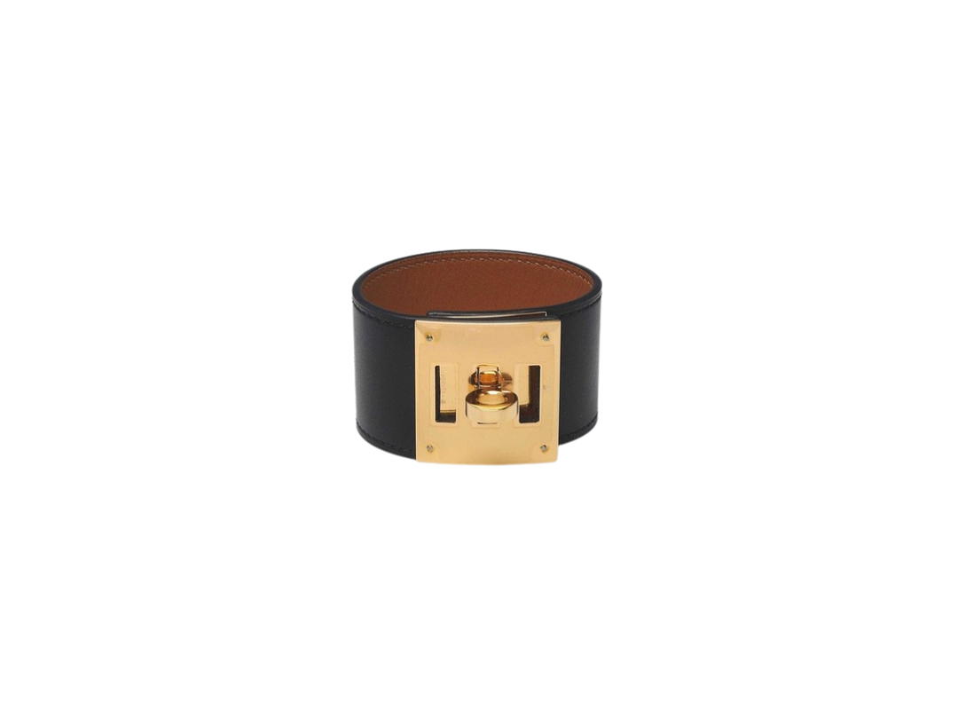 Hermes Hermes Kelly Dog Bracelet Black