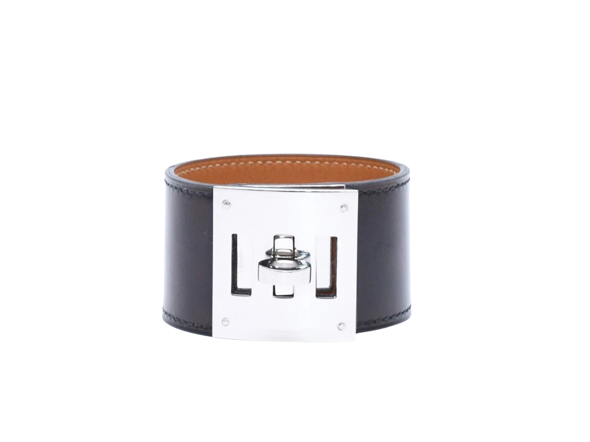 Hermes Hermes Kelly Dog Bracelet Black