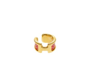 Hermes Hermes Olympe Clic H Ear  Red