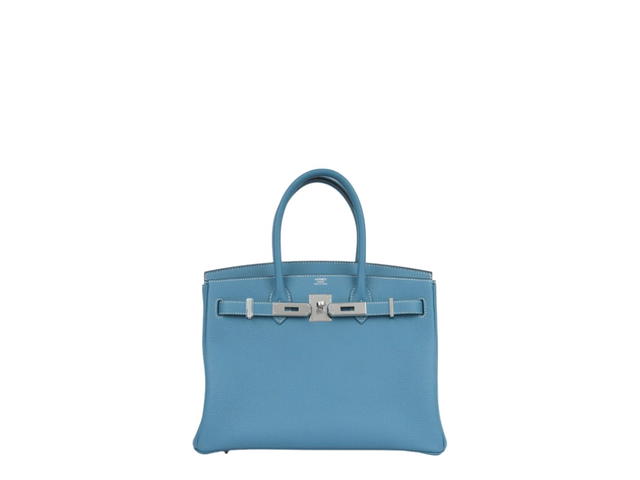 Hermes Hermes Birkin 30 Blue Jean Palladium Hardware - view 2