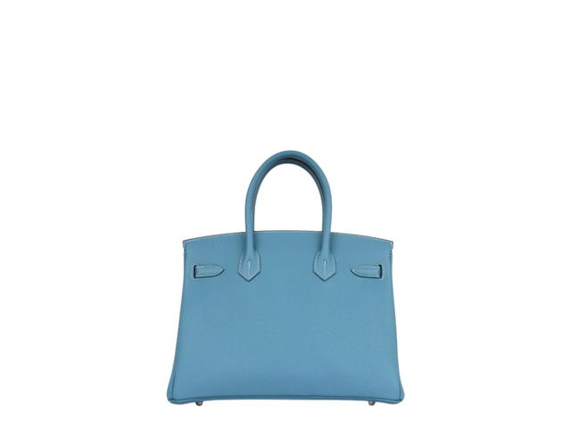 Hermes Hermes Birkin 30 Blue Jean Palladium Hardware - view 3
