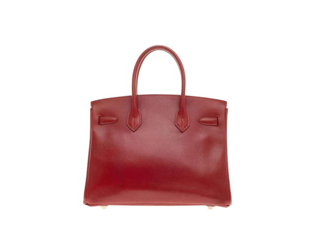 Hermes Hermes Birkin Handbag Rouge Vif Veau Grain Lisse Red - view 2