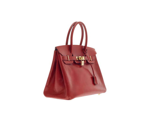 Hermes Hermes Birkin Handbag Rouge Vif Veau Grain Lisse Red - view 3
