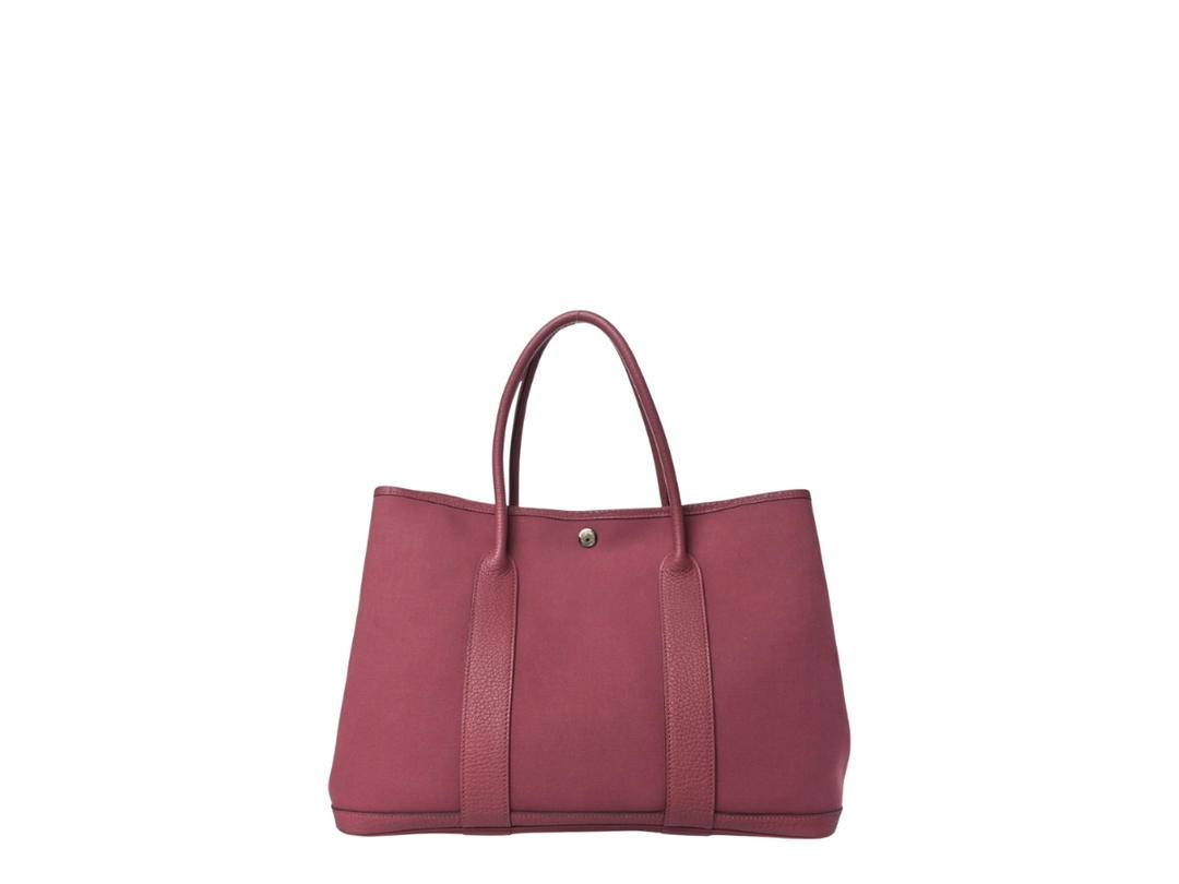 Hermes Hermes Garden Party 36 In Bois De Rose Toile Negonda With Silver Hardware