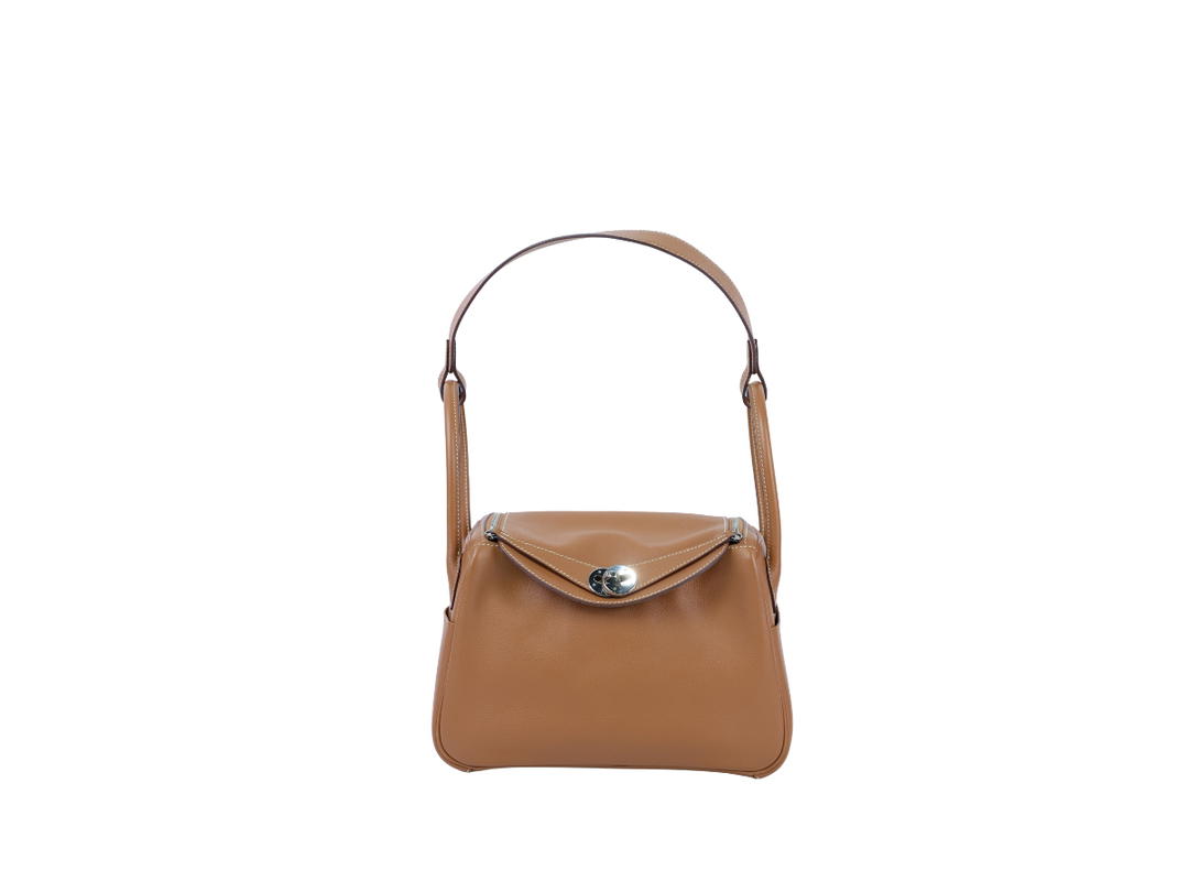 Hermes Hermes 26 Lindy Shoulder Bag Brown