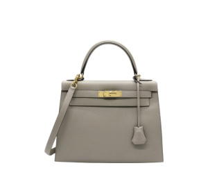 Buy Hermes Kelly 28 Sellier Grey at Sasom – Authentic and Ready to Ship