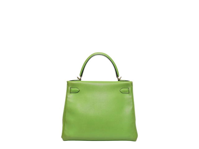 Hermes Hermes Kelly 28 Vert Anis Togo #F - view 3