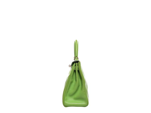 Hermes Hermes Kelly 28 Vert Anis Togo #F - view 4