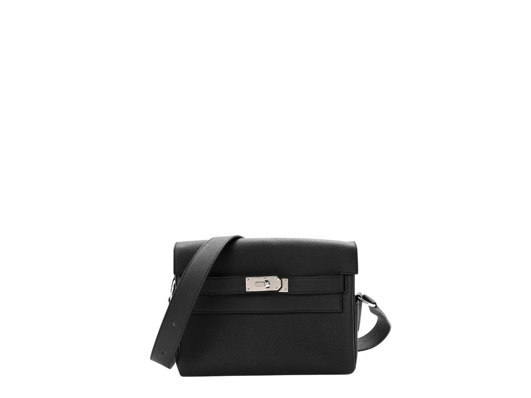 Hermes Hermes Kelly Messenger Bag Noir