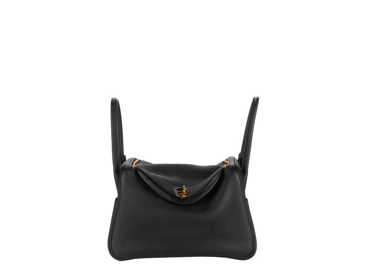 Hermes Hermes Lindy 26 Black Clementine