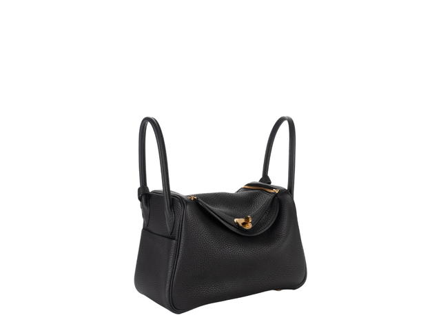 Hermes Hermes Lindy 26 Black Clementine - view 2
