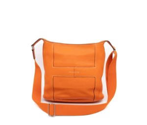 Buy Hermes PM Taurillon Clemence Leather Orange at Sasom – Authentic and Ready to Ship