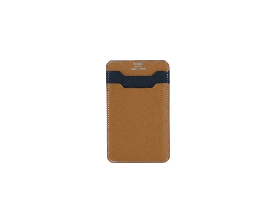Hermes Hermes Card Holder Tan