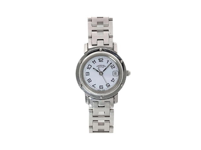Hermes Hermes Clipper Cl4 210 Quartz Dial Ladies Watch White - view 1