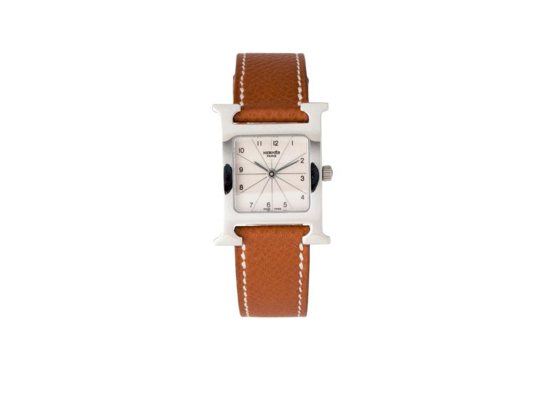 Hermes Hermes Heure HHI.210 Watch 21MM Brown
