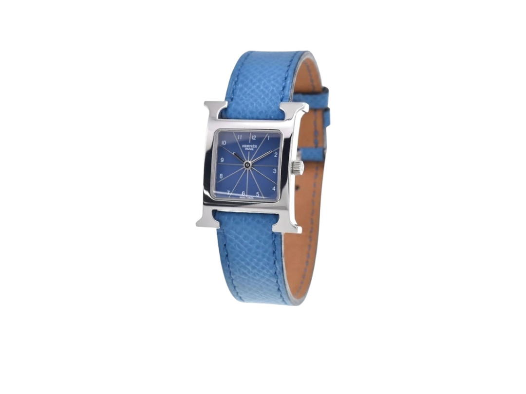 Hermes Hermes H Watch Blue