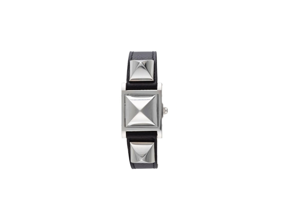 Hermes Hermes Medor Secret Watch Black