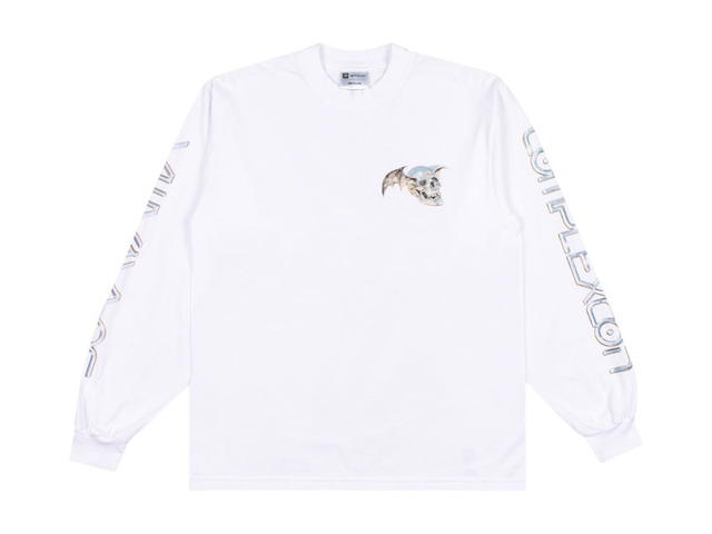 Hajime Sorayama Hajime Sorayama x ComplexCon Skull Long Sleeve T-Shir White - view 1