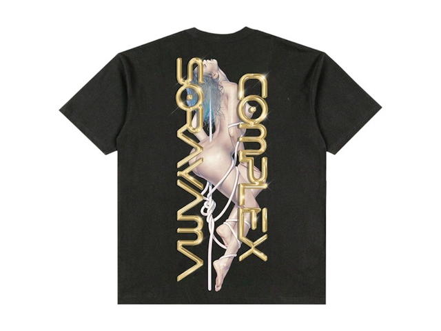 Hajime Sorayama Hajime Sorayama x ComplexCon Tangled T-Shirt Black - view 1
