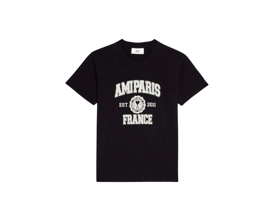 Ami Paris AMI Paris France T-Shirt Black