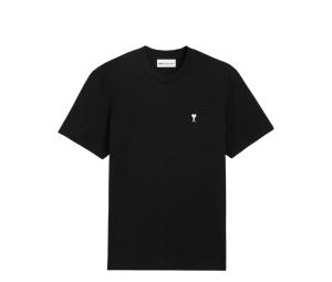 Buy Ami Paris Cotton Ami De Coeur T-shirt Black White Cream at Sasom – Authentic and Ready to Ship