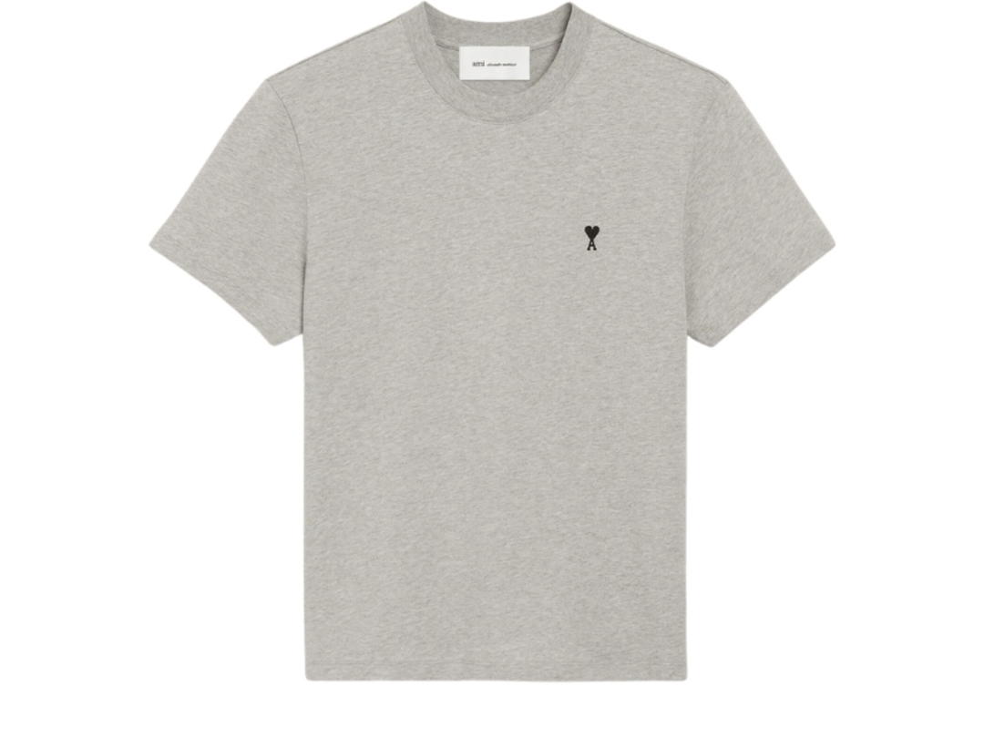 Ami Paris Ami Paris Ami de Coeur T-shirt Heather Ash Grey
