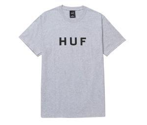 Buy HUF Essentials Og Logo T-Shirt Athletic Grey at Sasom – Authentic and Ready to Ship
