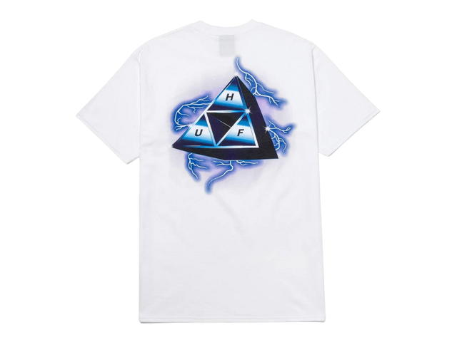 HUF HUF Storm Triple Triangle T-Shirt White - view 2