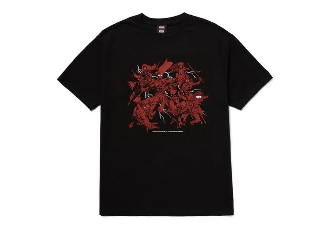 HUF HUF x X-Men Mutant Mayhem T-Shirt Black - view 1