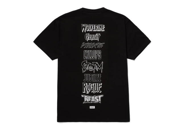HUF HUF x X-Men Mutant Mayhem T-Shirt Black - view 2