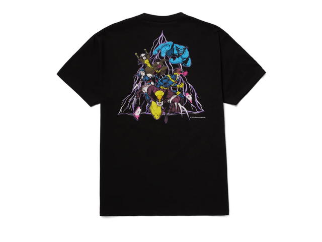 HUF HUF x X-Men Triple Triangle T-Shirt Black - view 2