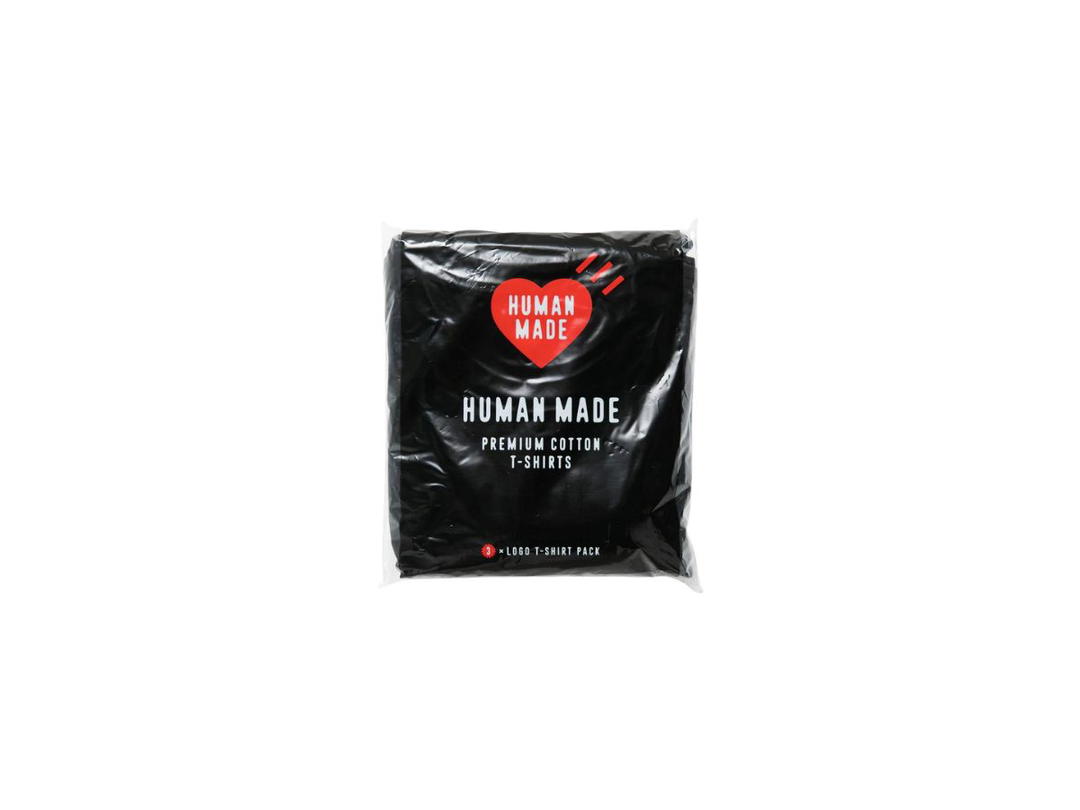Human Made Human Made 3-Pack T-Shirt Set Black