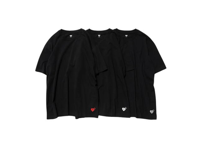 Human Made Human Made 3-Pack T-Shirt Set Black - view 2
