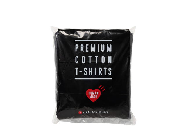 Human Made Human Made 3-Pack T-Shirt Set Black - view 2