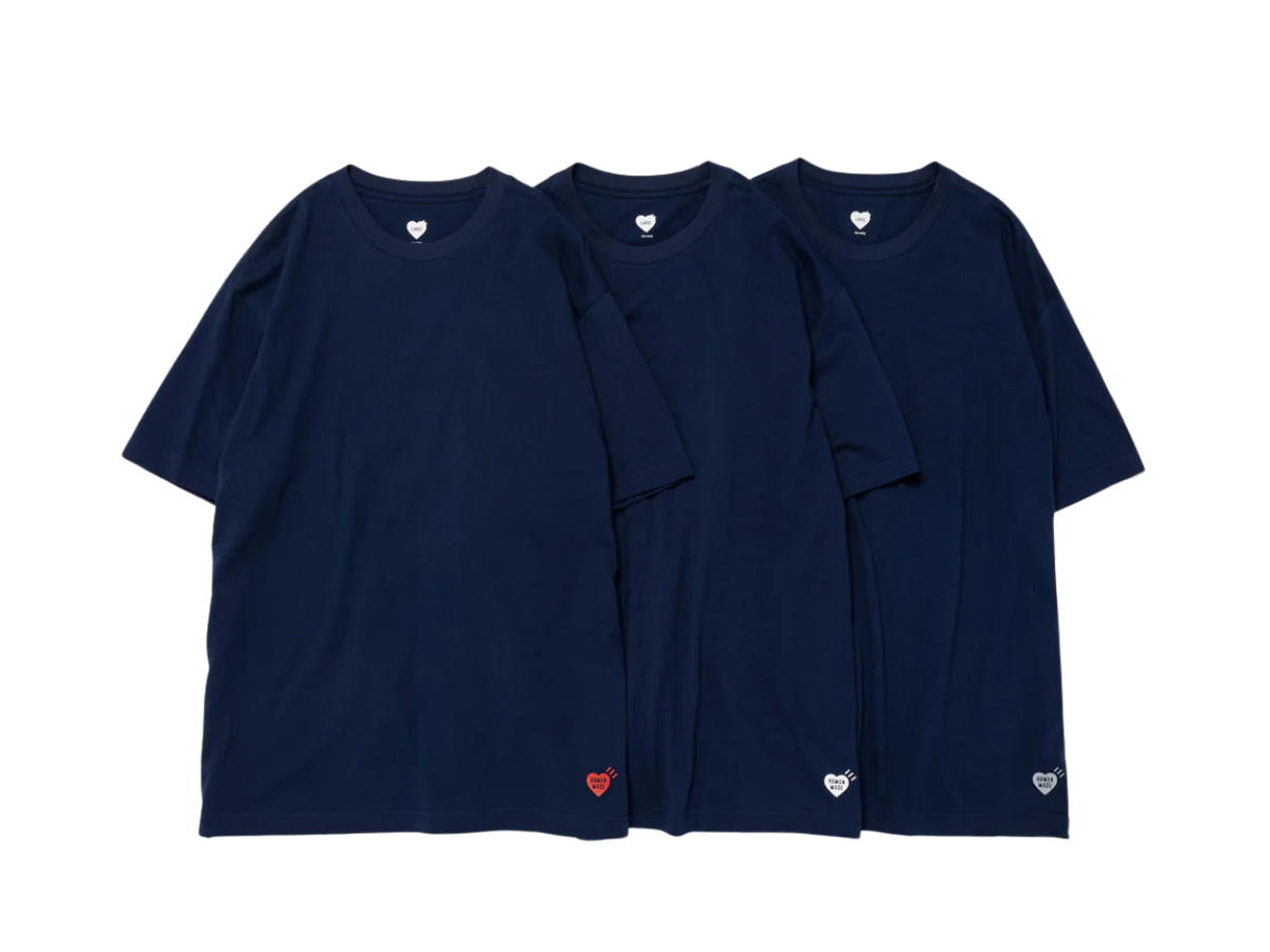 Human Made Human Made 3-Pack T-Shirt Set Navy