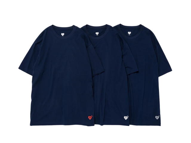 Human Made Human Made 3-Pack T-Shirt Set Navy - view 1