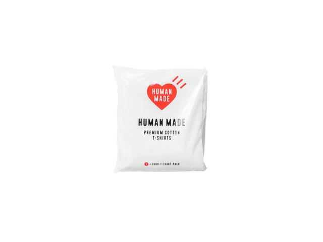 Human Made Human Made 3-Pack T-Shirt Set White - view 1