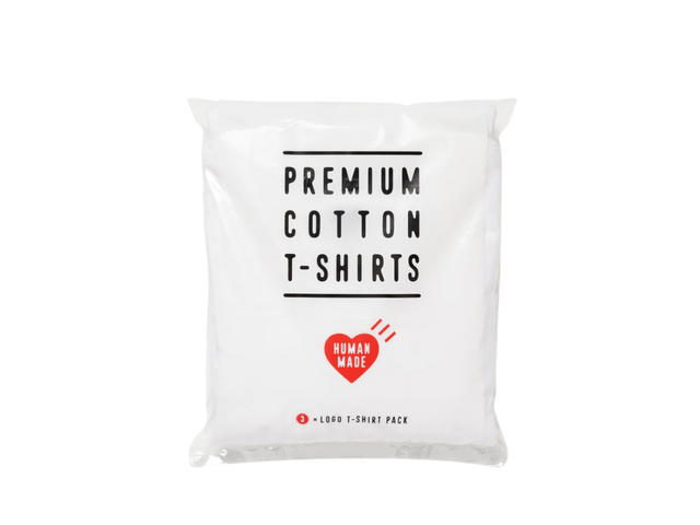 Human Made Human Made 3-Pack T-Shirt Set White - view 2