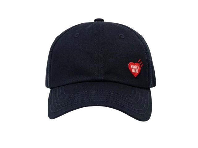 HUMAN MADE HUMAN MADE 6 Panel Twill Cap Navy - view 1