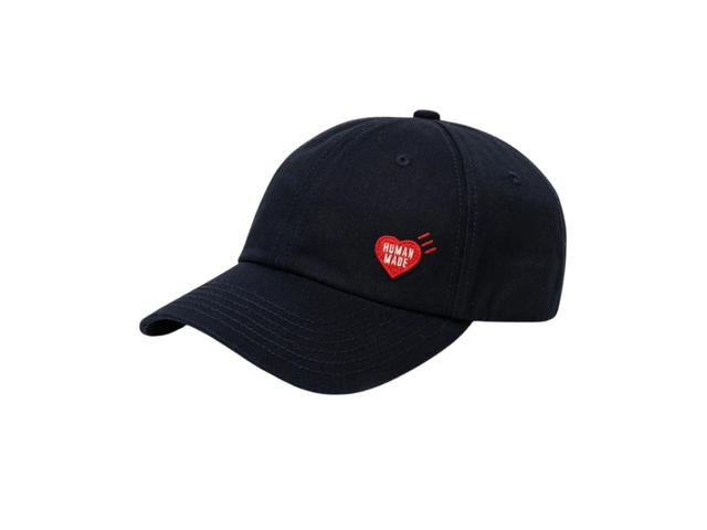 HUMAN MADE HUMAN MADE 6 Panel Twill Cap Navy - view 2