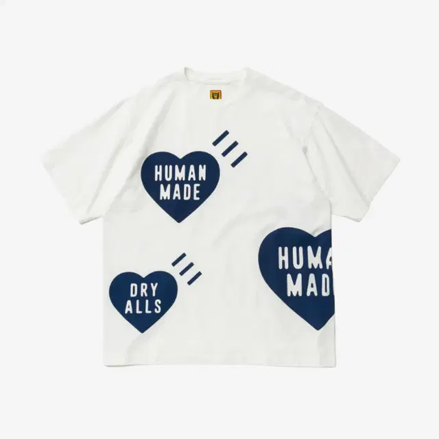 HUMAN MADE HUMAN MADE Big Heart T-Shirt Navy - view 1