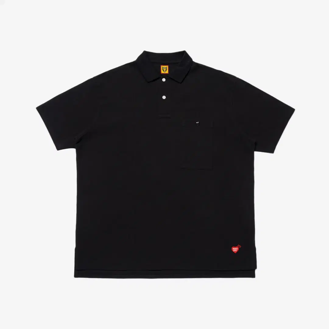 HUMAN MADE HUMAN MADE Big Polo Shirt Black