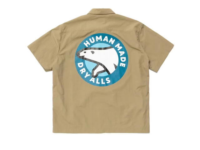 HUMAN MADE HUMAN MADE Camping S/S Shirt Beige - view 1