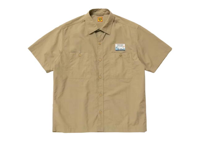 HUMAN MADE HUMAN MADE Camping S/S Shirt Beige - view 2