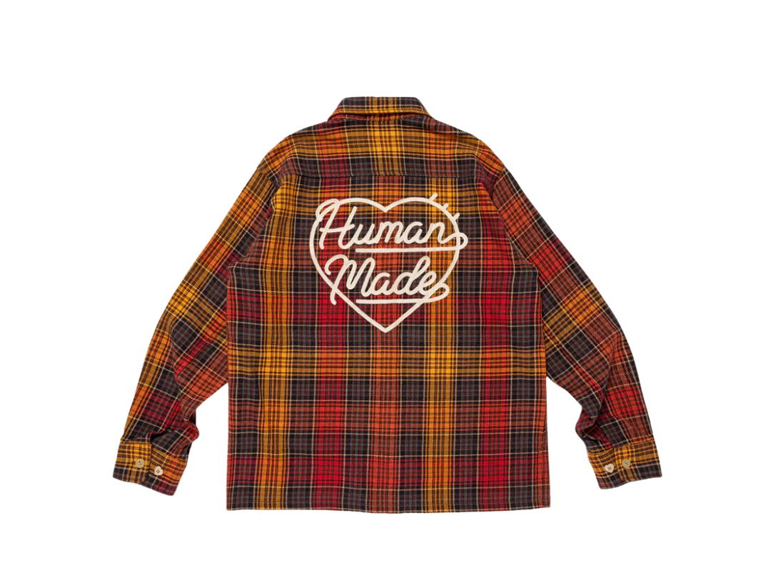 HUMAN MADE HUMAN MADE Check Shirt Red