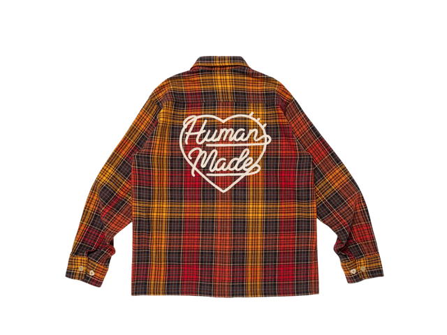 HUMAN MADE HUMAN MADE Check Shirt Red - view 1