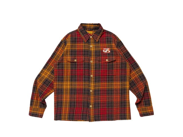 HUMAN MADE HUMAN MADE Check Shirt Red - view 2