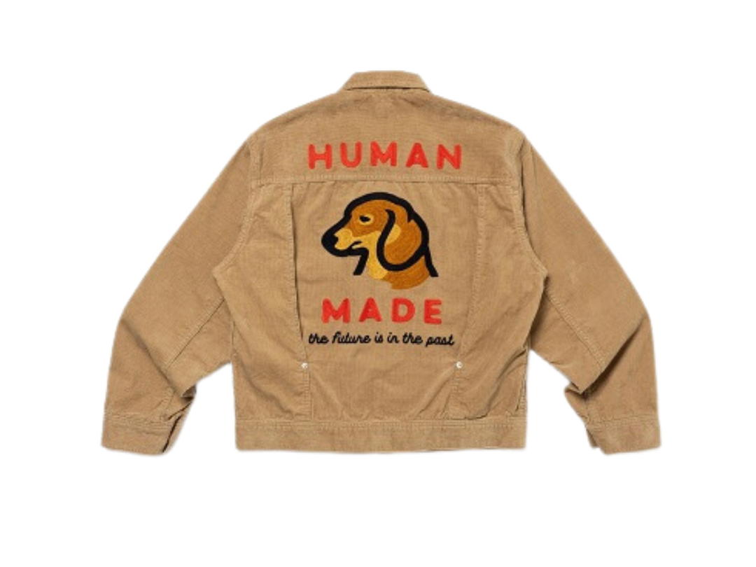Human Made Human Made Dachs Corduroy Work Jacket Beige